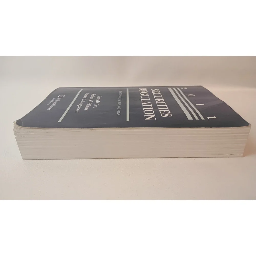 Securities Regulation: Selected Statutes, Rules, and Forms 2011 Paperback